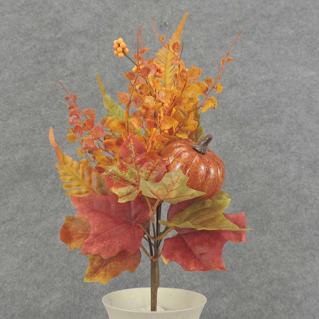 15" LEAF/FERN/PUMPKIN PICK