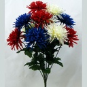 MUM BUSH X12 RED/WHITE/BLUE