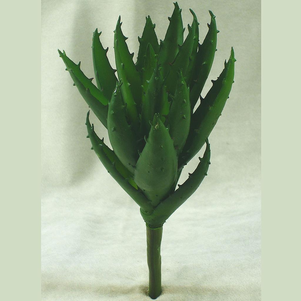 [SE344] 8" CACTUS ALOE PICK GREEN