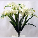FREESIA BUSH X9 19&quot; CREAM/WHITE