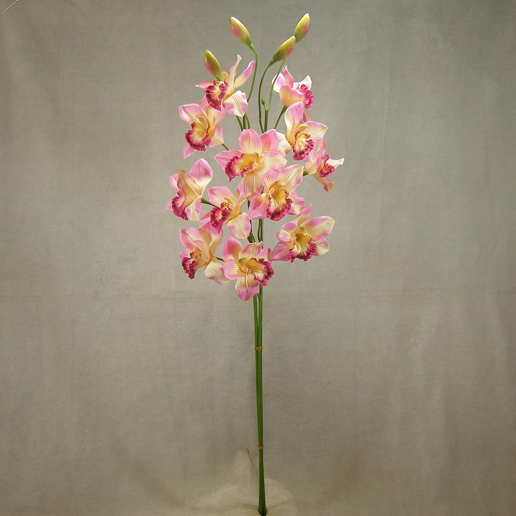 37" CYMBIDIUM ORCHID X6  (2/BUNDLE)  PINK