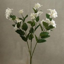 24.5&quot; WHITE STEPHANOTIS SPRAY X3 (3/BUNDLE)
