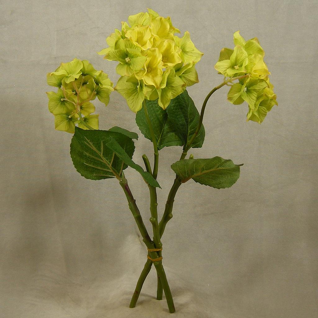 HYDRANGEA SPRAY X1 16.5&quot;(3/BDL)