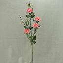 32" ROSE SPRAY W/4 BLOOMS+1 BUD PINK