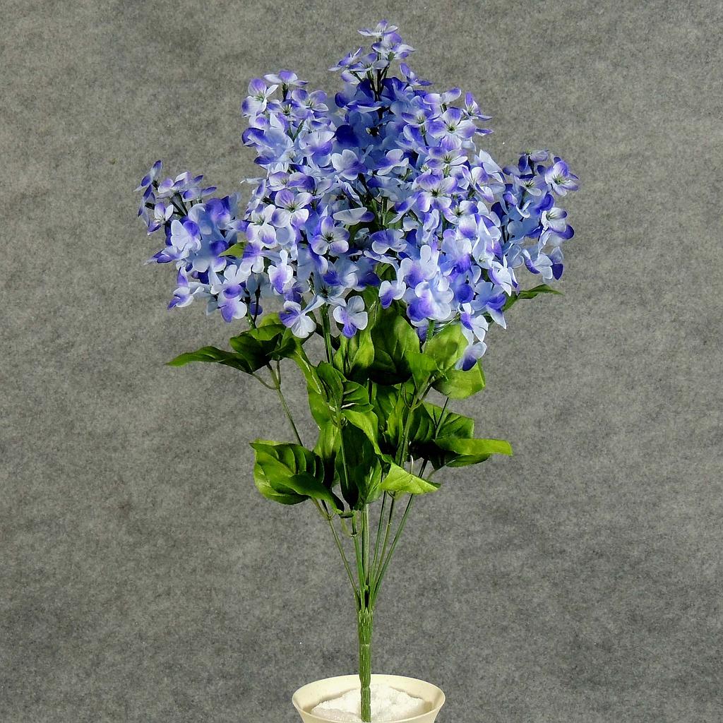 20.5" LILAC BUSH X8 20 BLUE