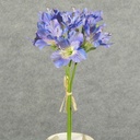 ALSTROMERIA BUNDLE W/RAFFIA TIE  LAVENDER