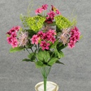 LILY/QUEEN ANN'S LACE BUSH X9  FUCHSIA