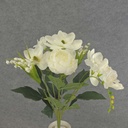 19" MAGNOLIA/PEONY/FREESIA/LOV BUSH X9 CREAM/WHT
