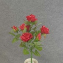 ROSE SPRAY X7  14"    RED