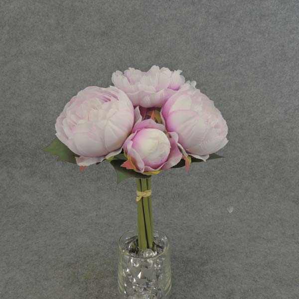 PEONY BUNDLE X7  11"  WHITE/BEAUTY