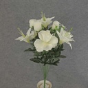 LILY/ROSE MIX BUSH X14  22"