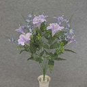 24" LILY/MINI DAISY BUSH X18 LAVENDER