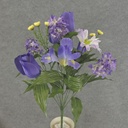 20" TULIP/IRIS/DAISY/LILAC BUSH X14