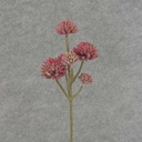 SUCCULENT SPRAY X6  17"  BURGUNDY