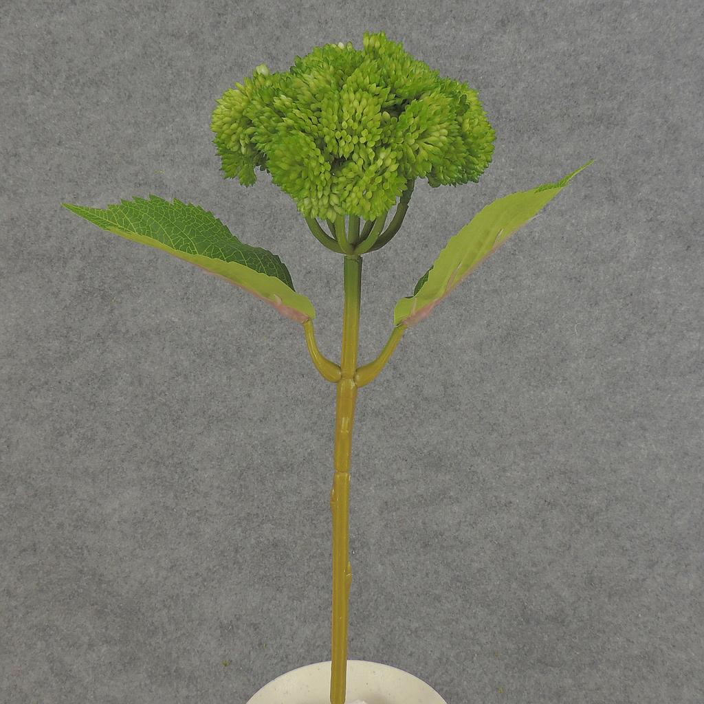 15" SEDUM STEM GREEN