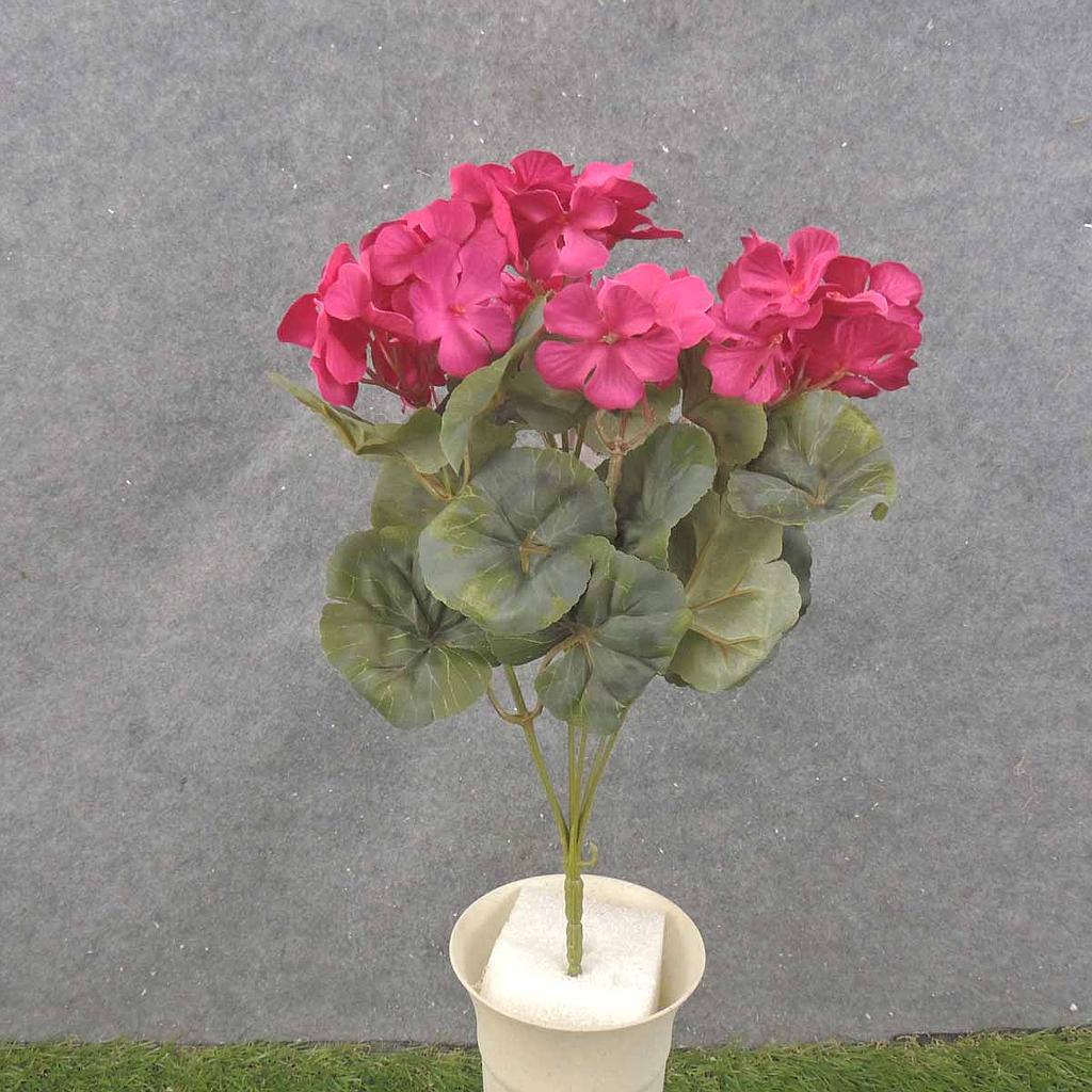 14.5" GERANIUM BUSH X7 BEAUTY