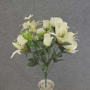 19" LILY/PEONY/ROSE BUSH X14
