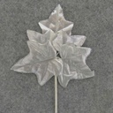 7.5" LEAF IVY PICK (6/BAG) SILVER