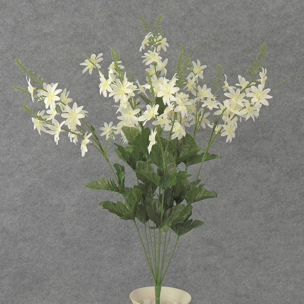 BLOSSOM BUSH X9 24"  CREAM