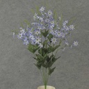 24" BLOSSOM BUSH X9 PURPLE/WHITE