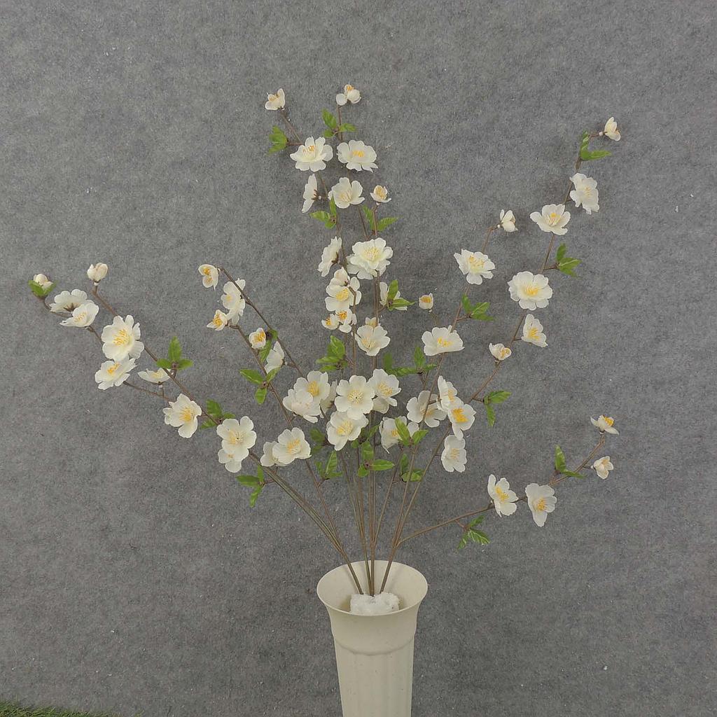 [SE8039-WHT] 27" BLOSSOM BUSH HANGING X4