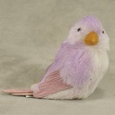 4" BIRD SISAL 2 SYTLES (R & L) LAVENDER