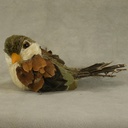 6" BIRD SISAL/FEATH/TWIG(6/bag) (R&L)