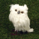 7" OWL WHITE