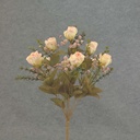 16" ROSE BUSH X9 PINK