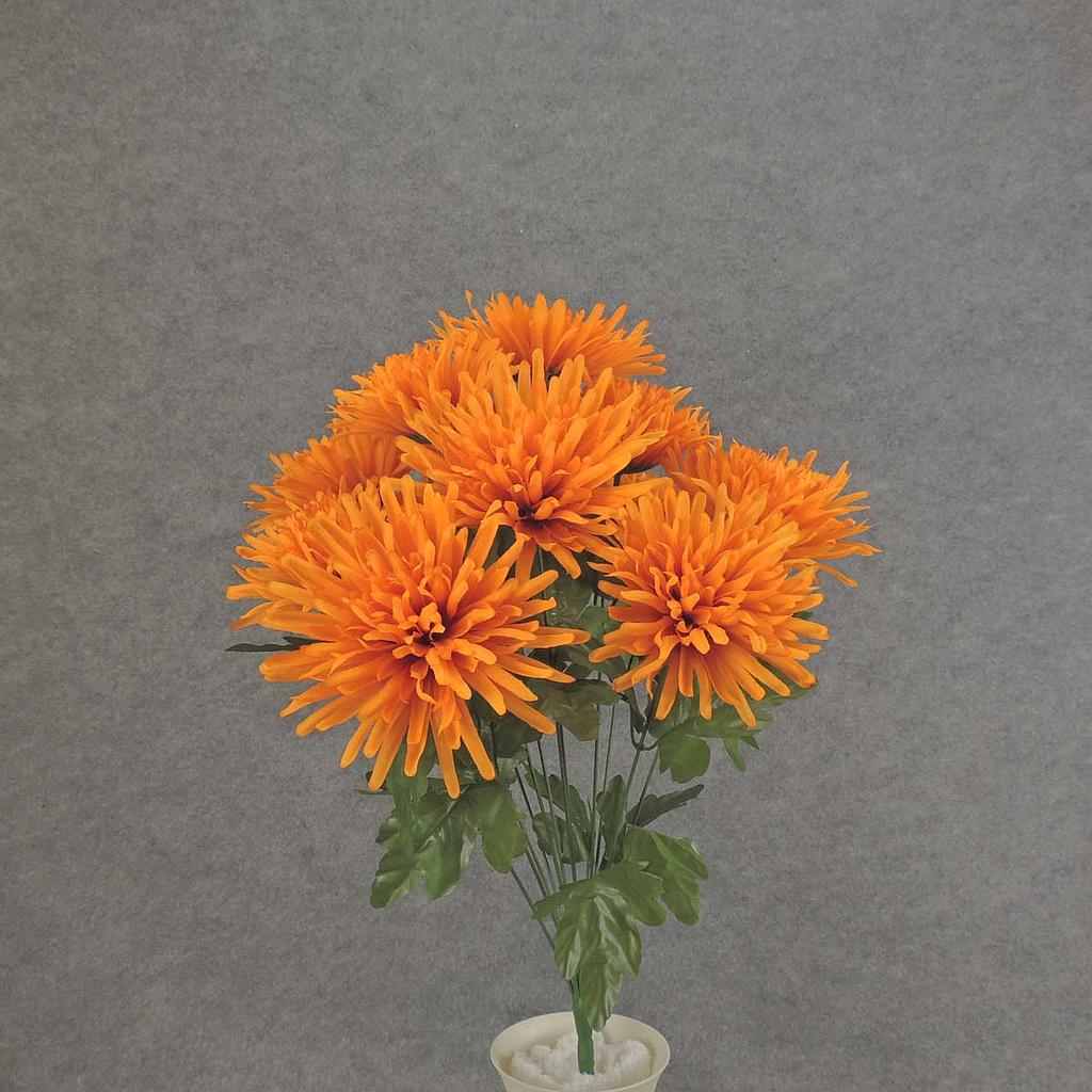 MUM SPIDER BUSH X12 19"  ORANGE