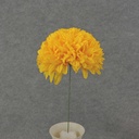 12" FOOTBALL MUM PICK (8" BLM) GOLDEN YELLOW