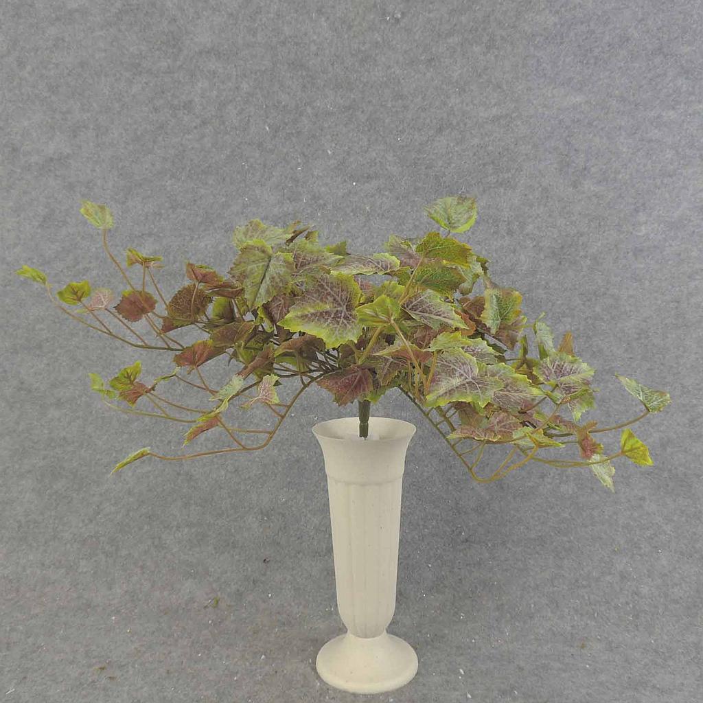 [SEF6038] GRAPE IVY BUSH VINE 158 LVS FROSTED RED/GREEN
