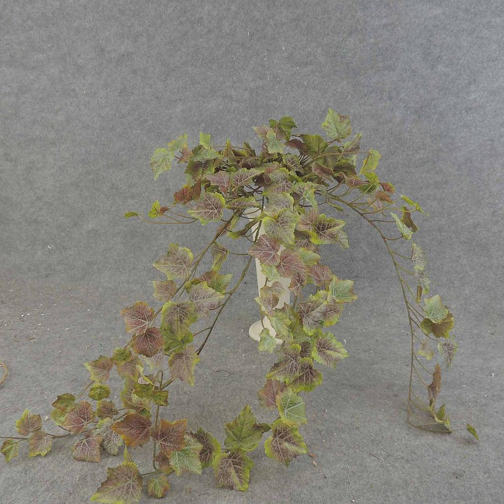 34" GRAPE IVY HANGER 203 LVS FROSTD RED/GREEN
