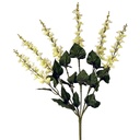 24.5" SPIKE FLOWER BUSH X6 24 CREAM/LIGHT GREEN