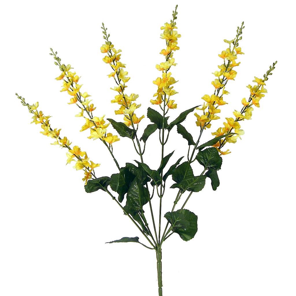 SPIKE FLOWER BUSH X6 24.5"  YELLOW/ORANGE