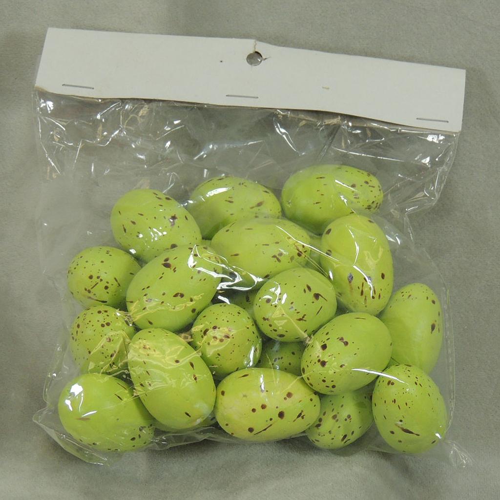 EGGS 1.75" GREEN (24/BAG)