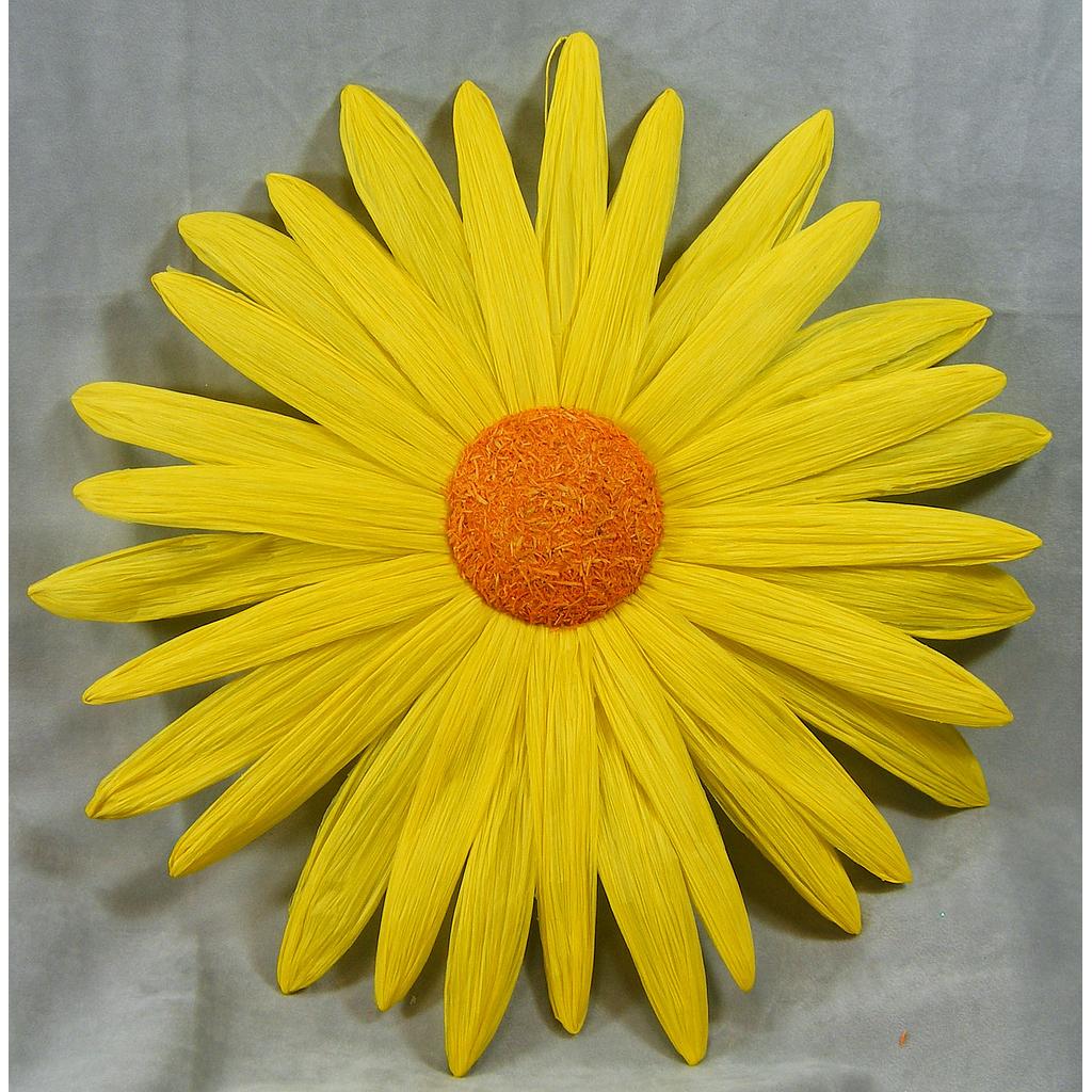 [SJ3102-YEL] 16" DISPLAY HANGING DAISY YELLOW