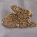 BUNNY LIGHT BROWN SISAL 6&quot;x3.2&quot;