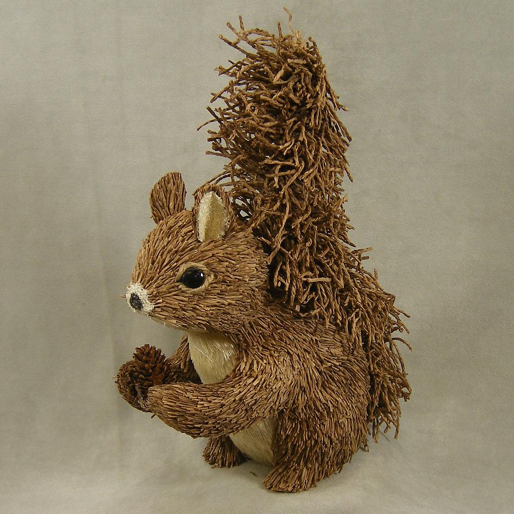 [SJ4055] 12" SQUIRREL NATURAL