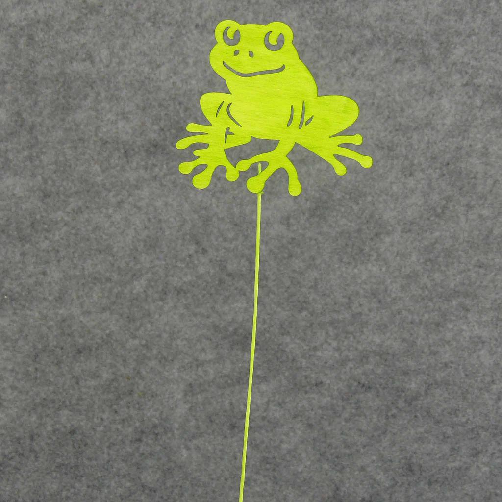 FROG 3.25" X 2.75" W/9" PICK (12/BAG) GREEN