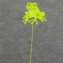FROG 3.25" X 2.75" W/9" PICK (12/BAG) GREEN