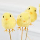 3" CHICK YELLOW ON PICK 8" OAL (6 PER BAG)