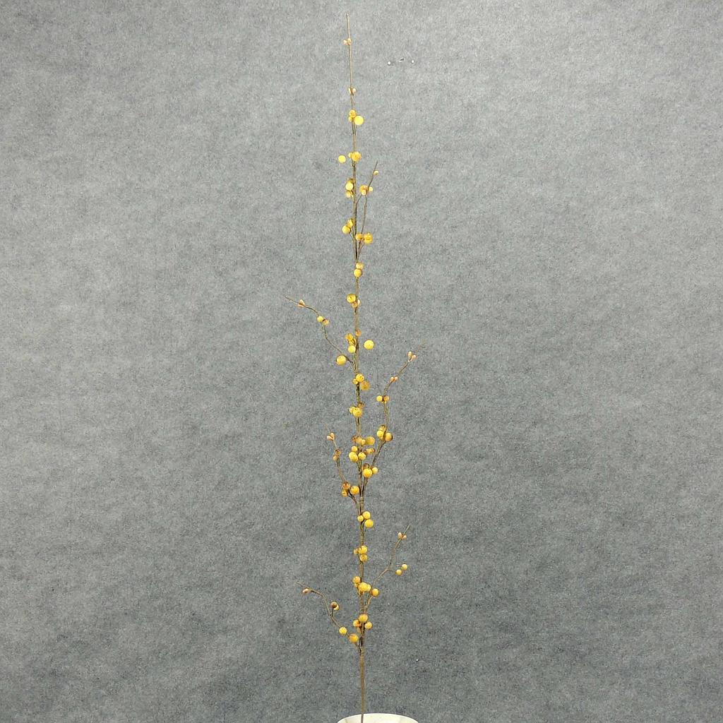 44" BERRY STEM/TWIG YELLOW