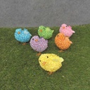 CHICK PAPER 4x4" 6-ASST 6/BAG