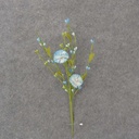 10&quot; FLOWER/PIP BERRY PICK (6 PER BAG) BLUE/GREEN