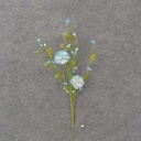 10" FLOWER/PIP BERRY PICK (6 PER BAG) BLUE/GREEN