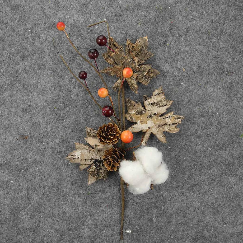 12" COTTON/LEAF/CONE PICK