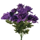 16.5" ROSE BUSH OPEN X 14  PURPLE