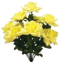 16.5" ROSE BUSH OPEN X 14 SFT YELLOW