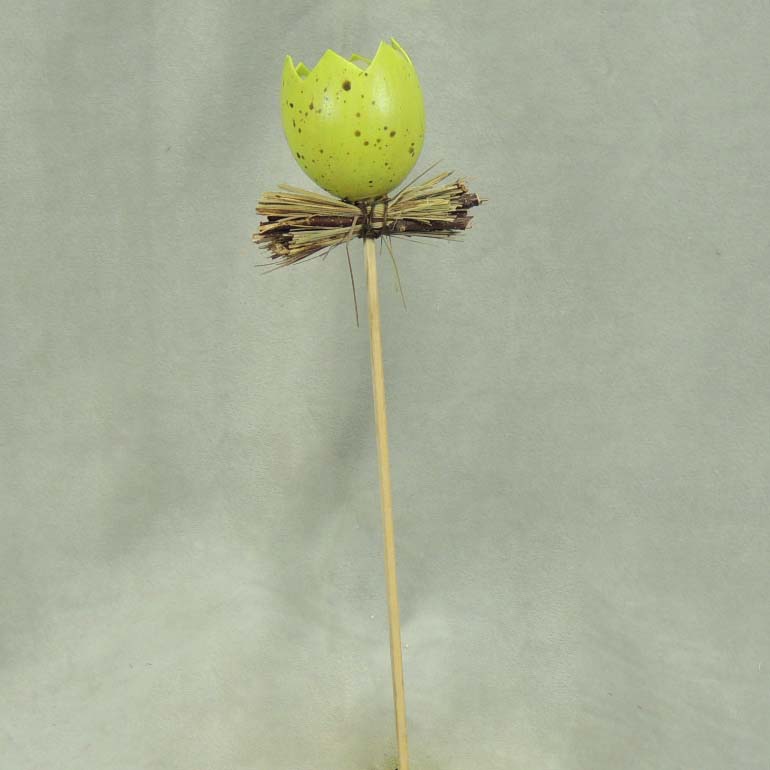 EGGSHELL 2" PICK 10" OAL GREEN (6/BAG)
